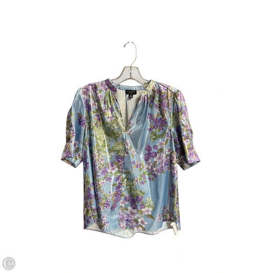 Top Short Sleeve By Current Air In Floral Print, Size: Xs