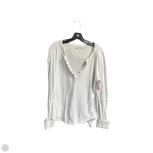 Top Long Sleeve By We The Free In White, Size: L