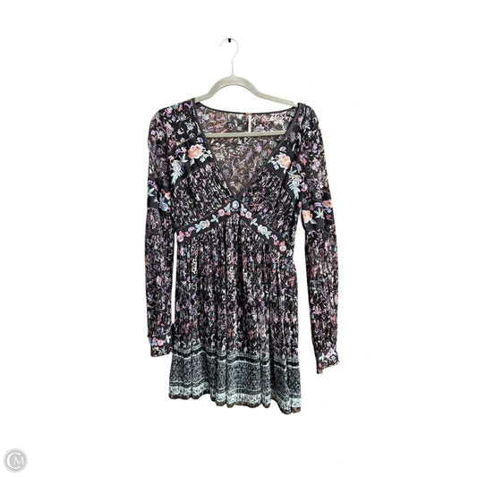Dress Casual Short By Free People In Floral Print, Size: S