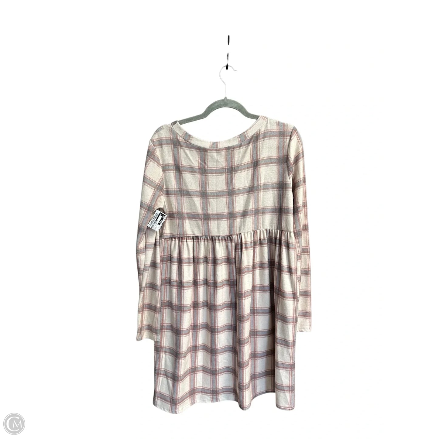 Dress Casual Midi By Altard State In Plaid Pattern, Size: S