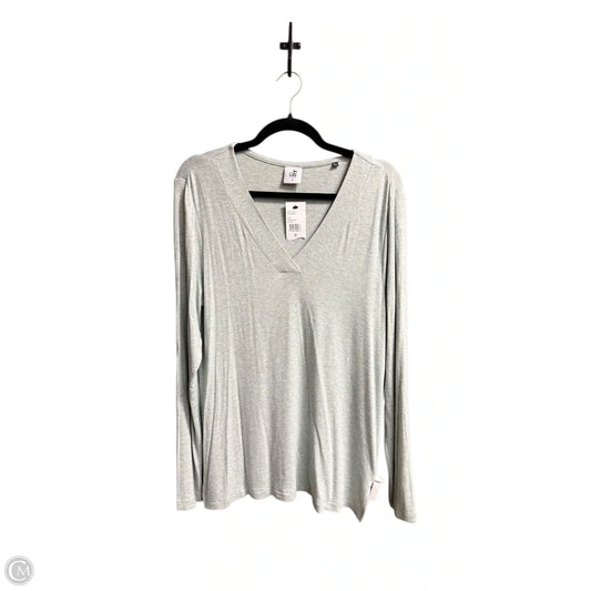 Top Long Sleeve By Cabi In Aqua, Size: M