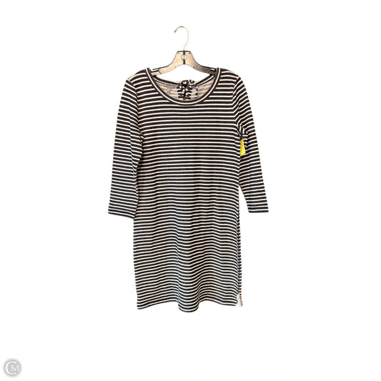 Dress Casual Midi By Talbots In Striped Pattern, Size: S