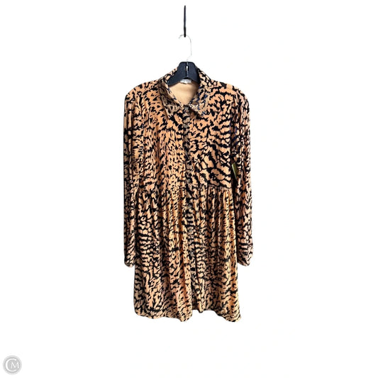 Dress Casual Short By Jodifl In Animal Print, Size: S