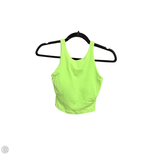 Athletic Bra By Lululemon In Green, Size: S
