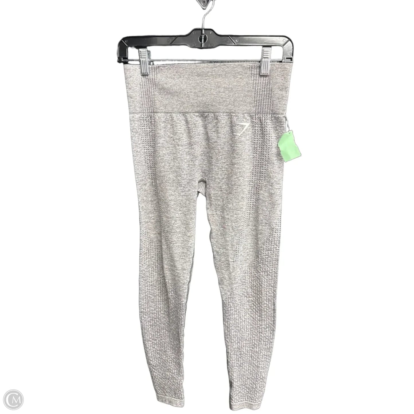 Athletic Leggings By Gym Shark In Grey, Size: S