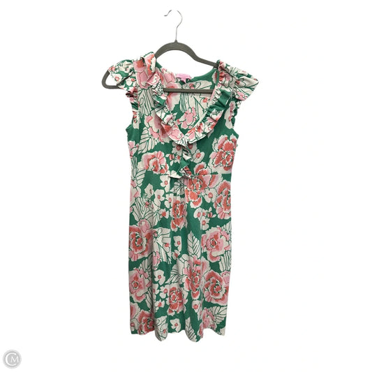 Dress Designer By Lilly Pulitzer In Floral Print, Size: S