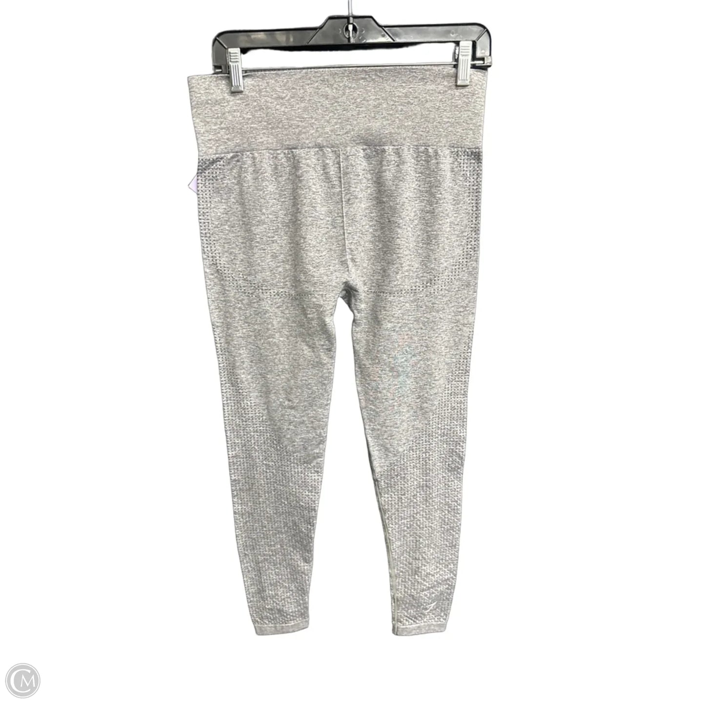 Athletic Leggings By Gym Shark In Grey, Size: L