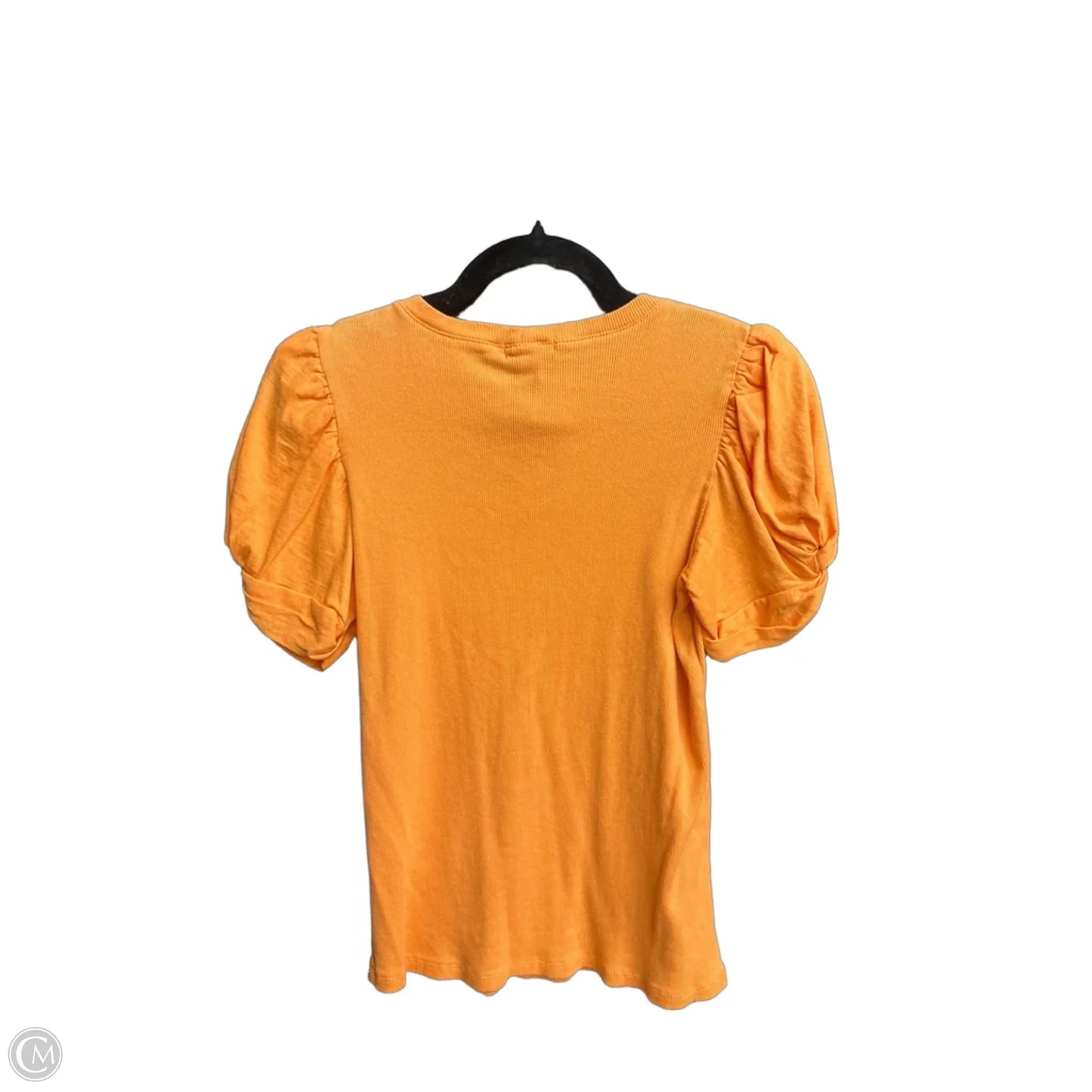 Top Short Sleeve By Vince Camuto In Orange, Size: M