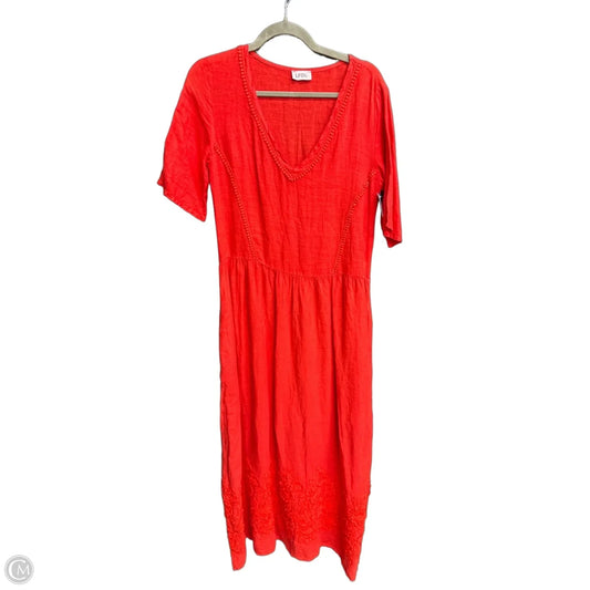 Dress Casual Maxi By Clothes Mentor In Red, Size: L