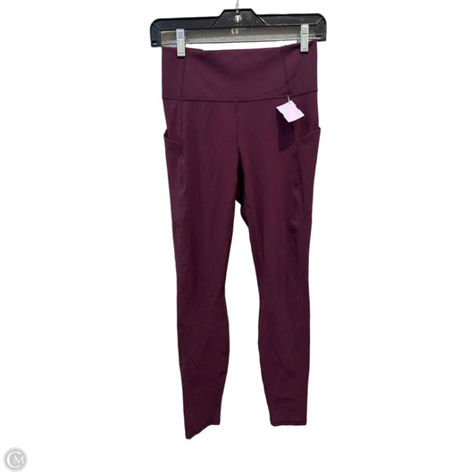 Athletic Leggings By Fabletics In Purple, Size: M