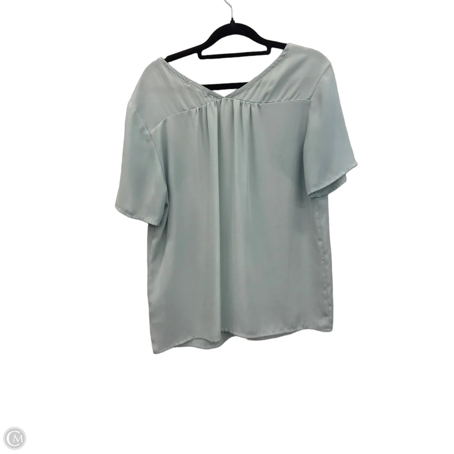 Blouse Sleeveless By Pleione In Aqua, Size: Xs
