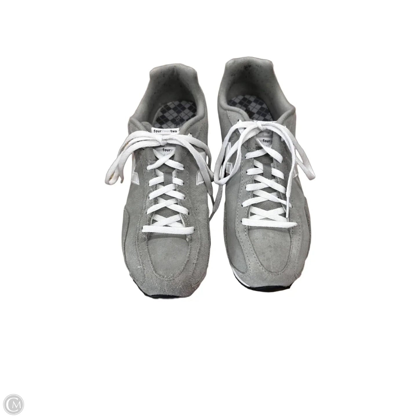 Shoes Sneakers By New Balance In Grey & White, Size: 8