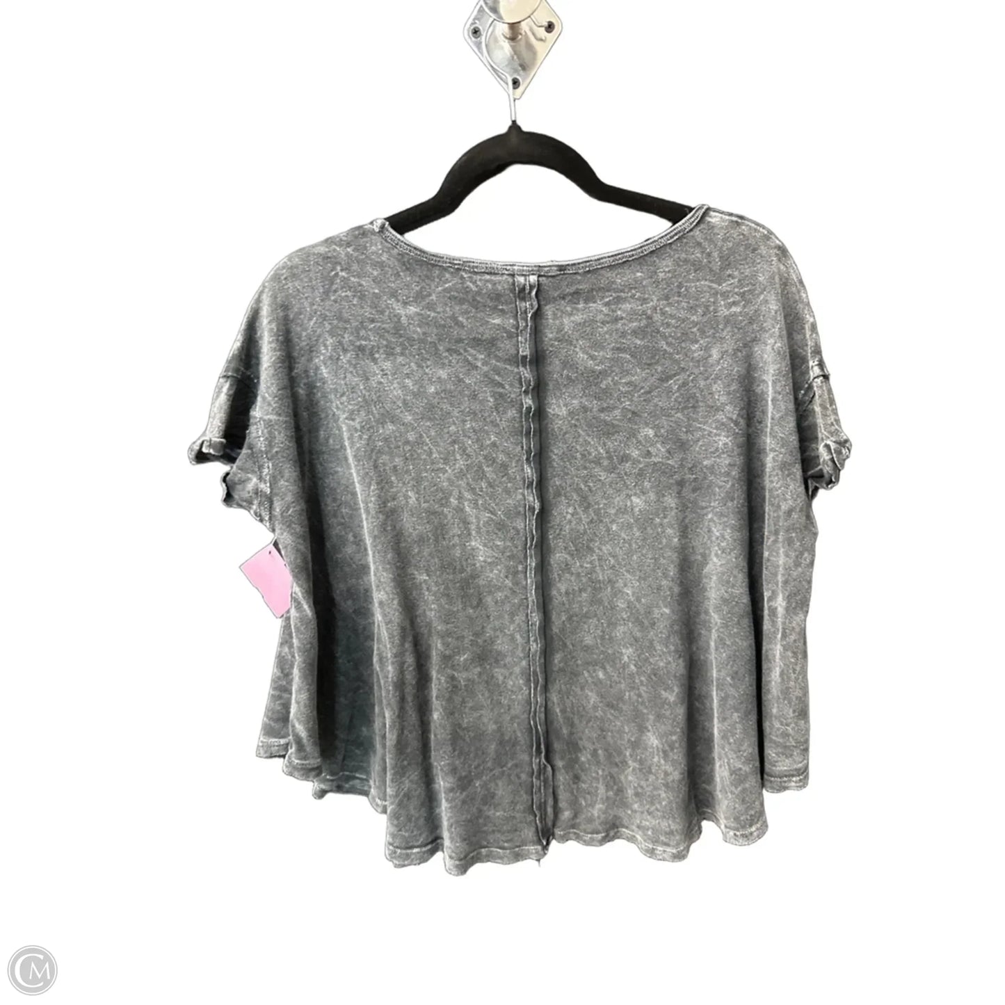 Top Short Sleeve By Altard State In Grey, Size: S