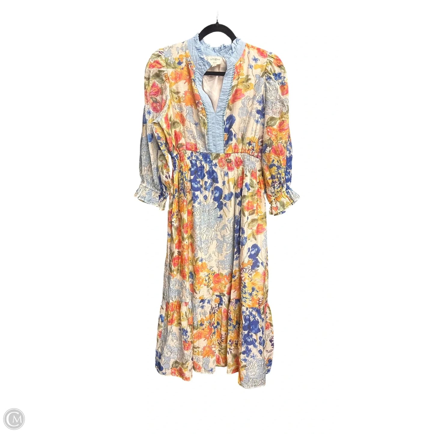 Dress Casual Maxi By Umgee In Floral Print, Size: S