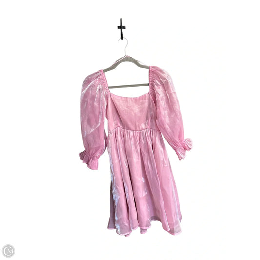 Dress Casual Midi By Entro In Pink, Size: S