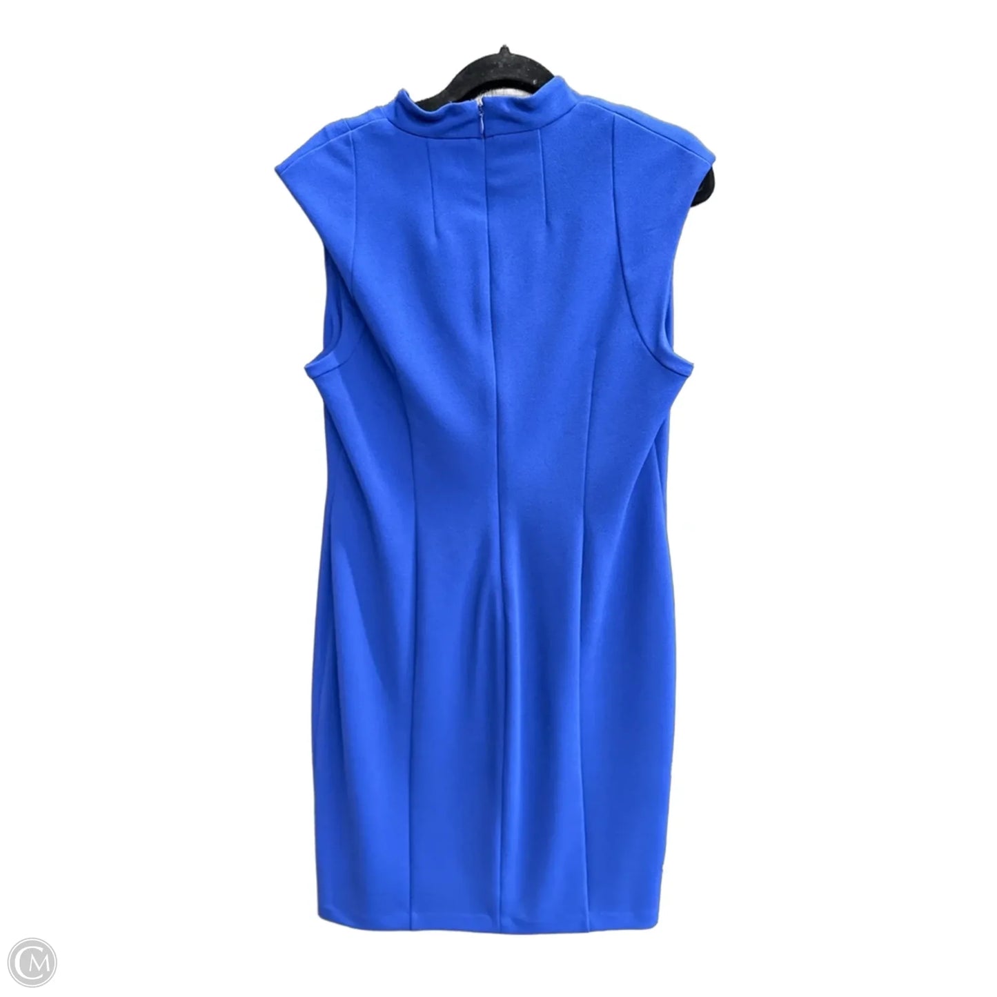 Dress Work By Calvin Klein In Blue, Size: M