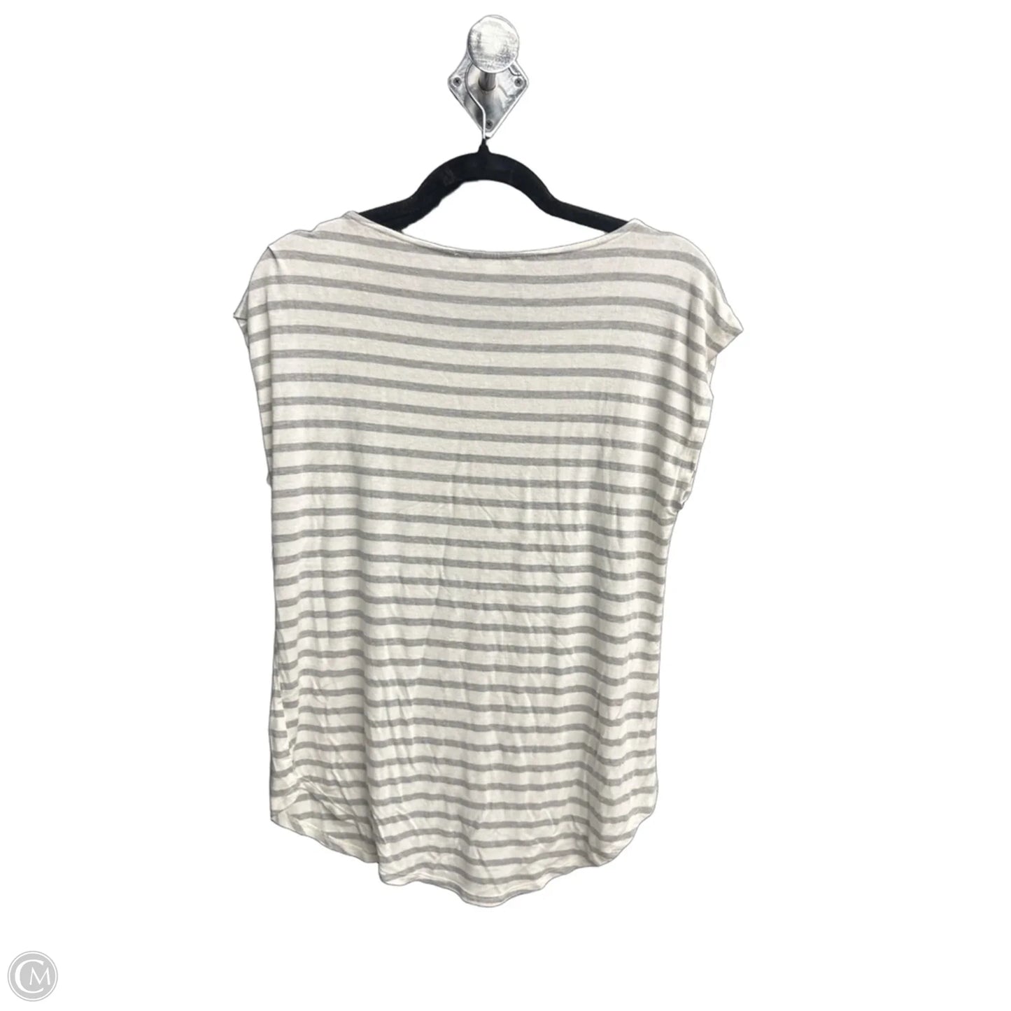 Top Sleeveless By Green Envelope In Striped Pattern, Size: L