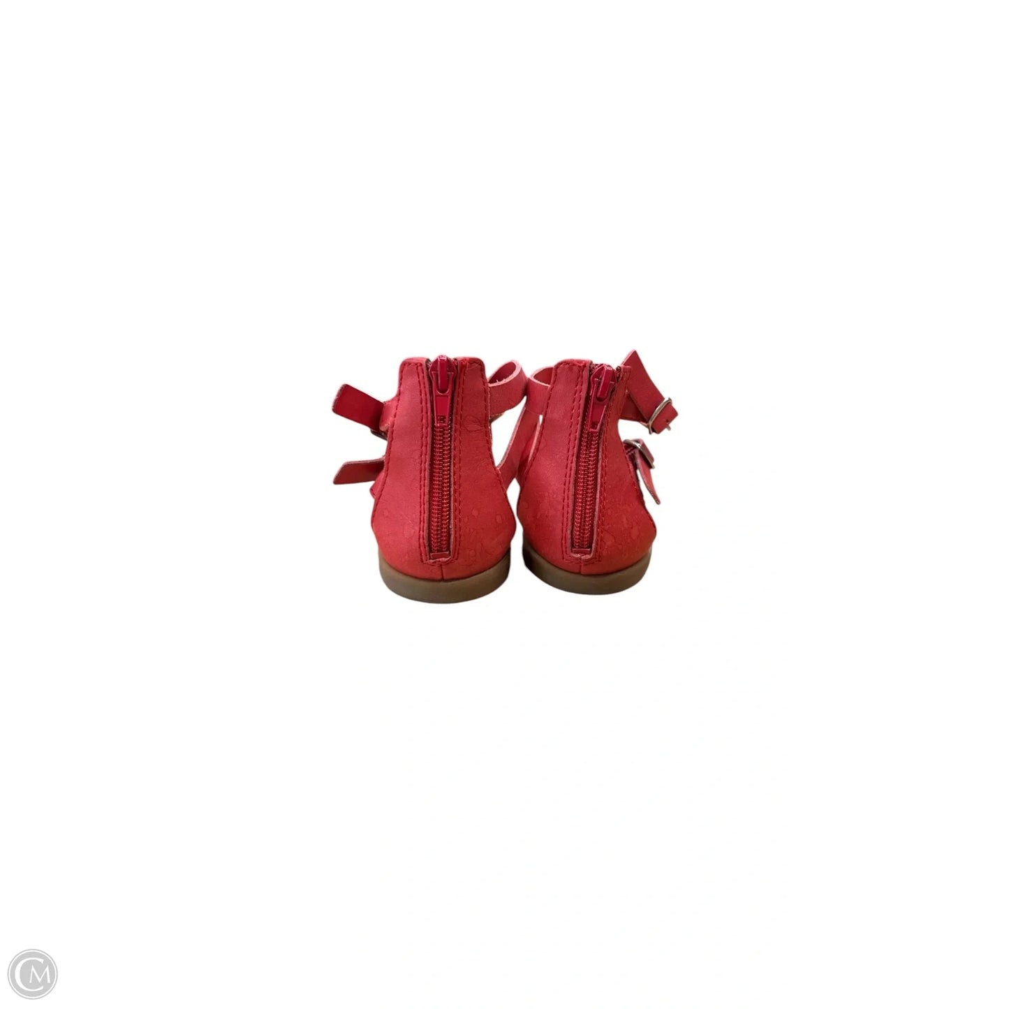 Sandals Flats By Lucky Brand In Brown & Red, Size: 7