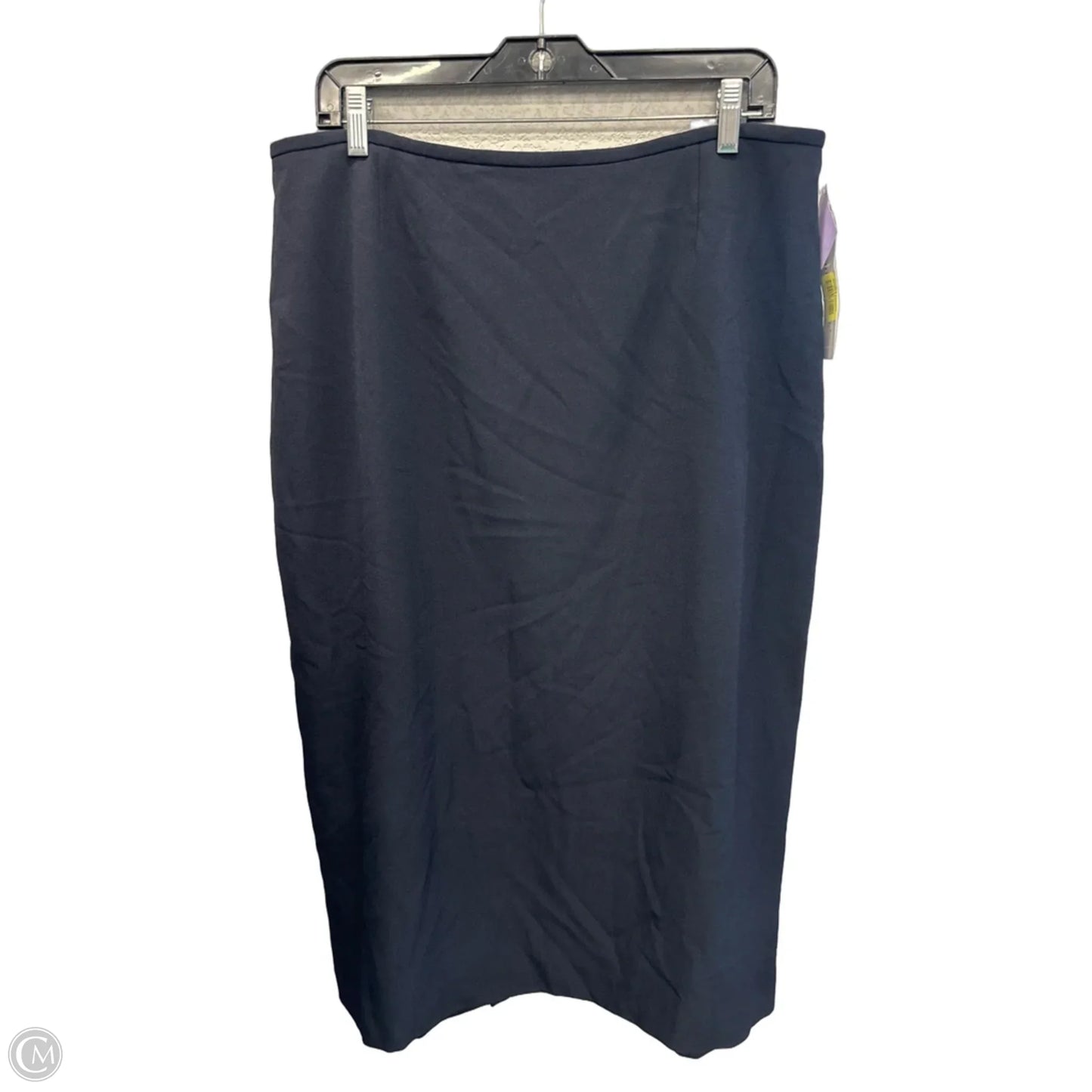 Skirt Midi By Preston And New York In Navy, Size: 14