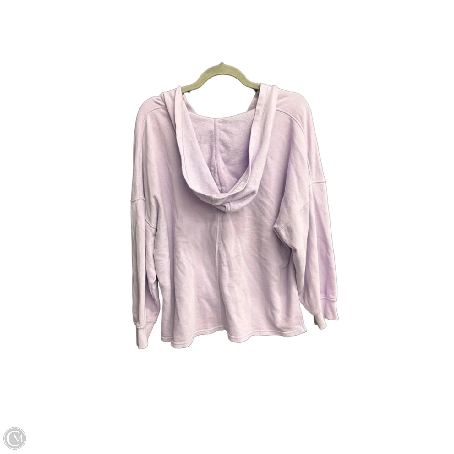 Sweatshirt Hoodie By Old Navy In Purple, Size: L