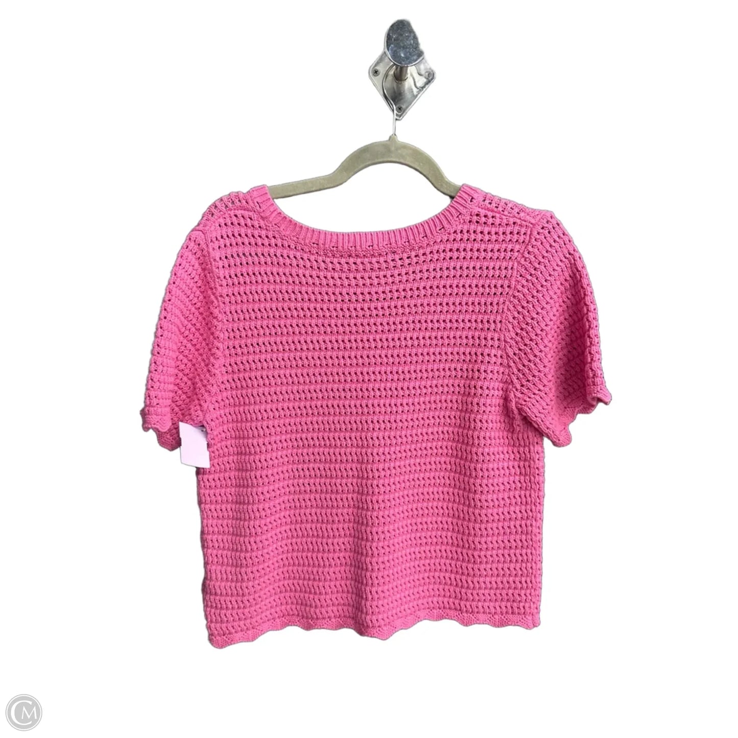 Top Short Sleeve By Gap In Pink, Size: M