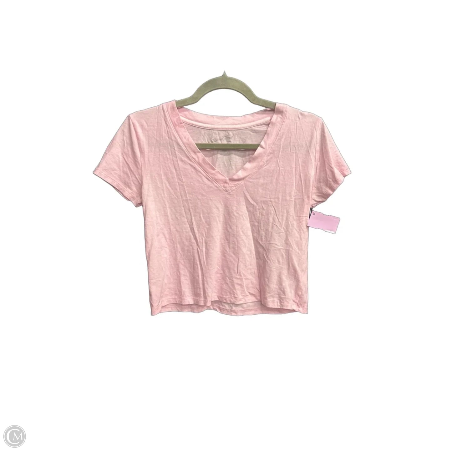 Top Short Sleeve Basic By Universal Thread In Pink, Size: Xs