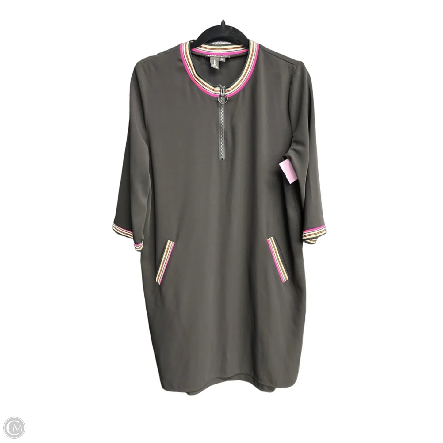 Dress Casual Midi By Clothes Mentor In Black, Size: M