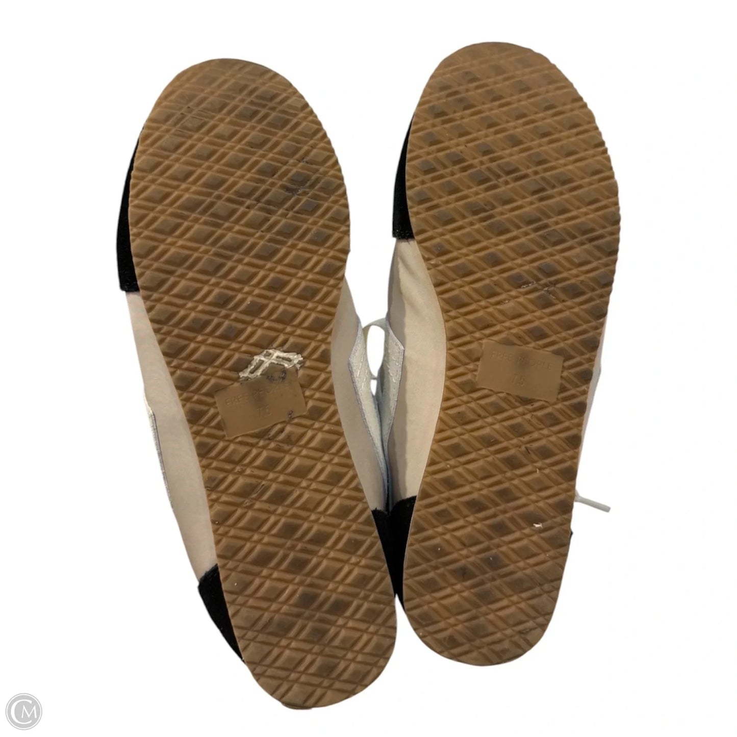 Shoes Sneakers By Free People In Black & Cream, Size: 7.5