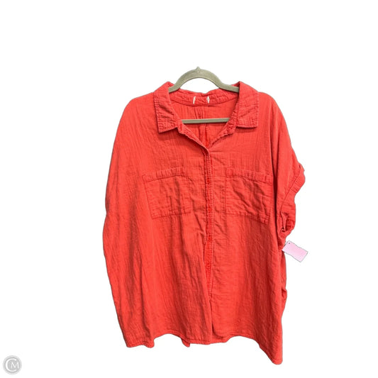 Top Sleeveless By Clothes Mentor In Red, Size: 3x