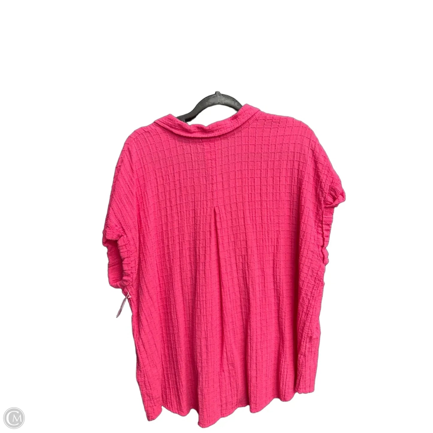 Top Sleeveless By Wonderly In Pink, Size: 2x