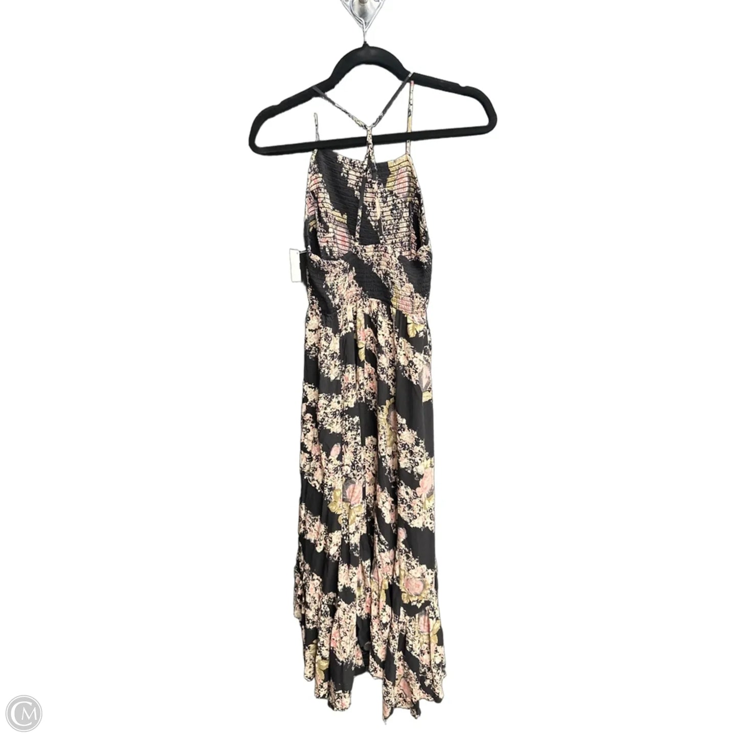 Dress Casual Maxi By Free People In Black & Pink, Size: S