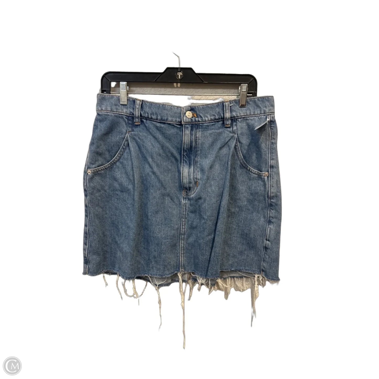 Skirt Mini & Short By We The Free In Blue Denim, Size: 10