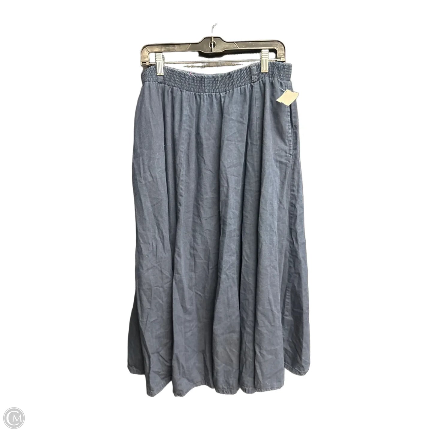 Skirt Maxi By Clothes Mentor In Navy, Size: 14