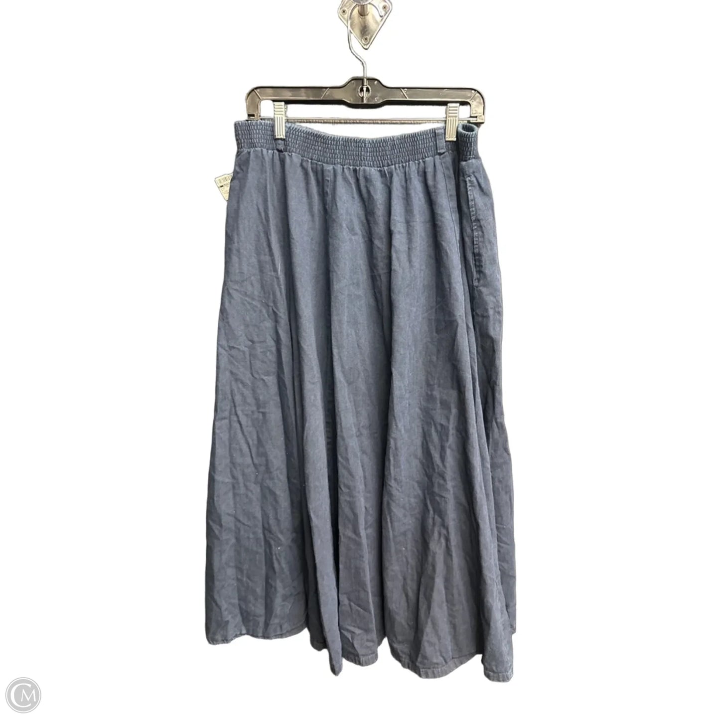 Skirt Maxi By Clothes Mentor In Navy, Size: 14