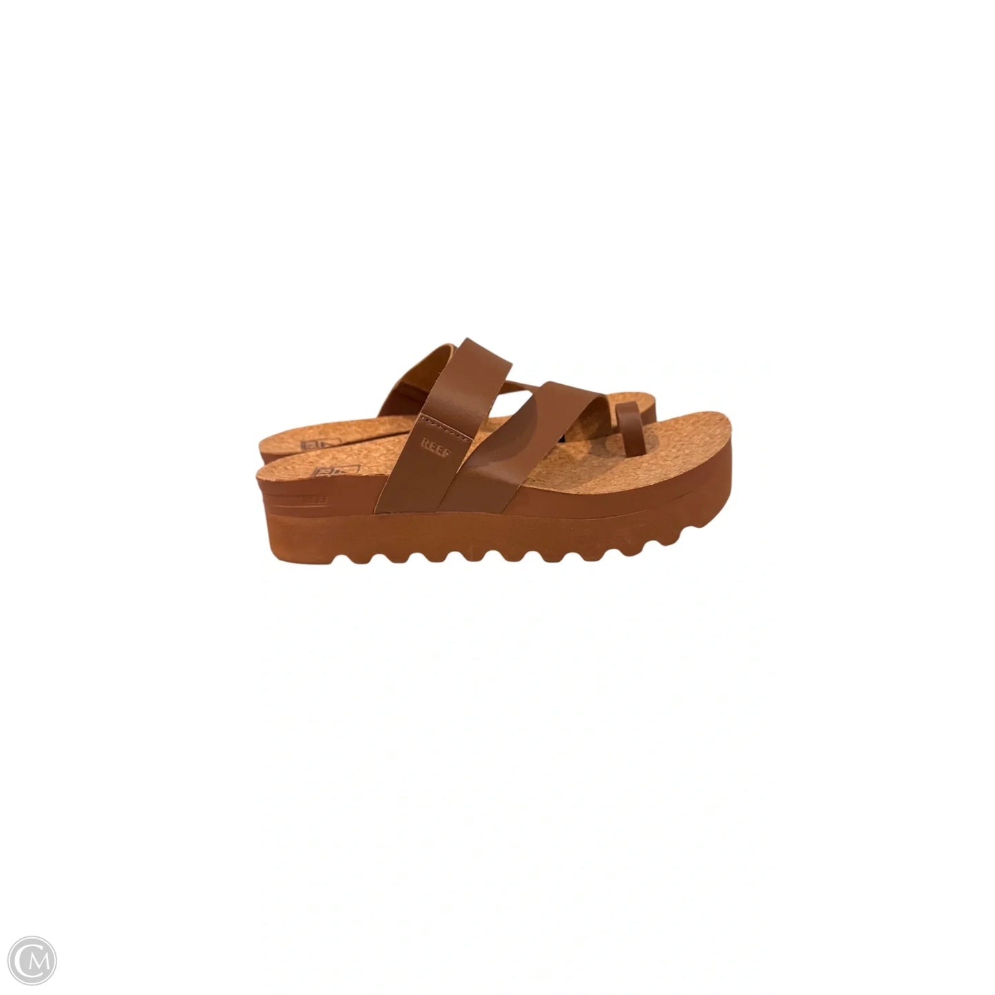 Sandals Flats By Reef In Brown, Size: 8