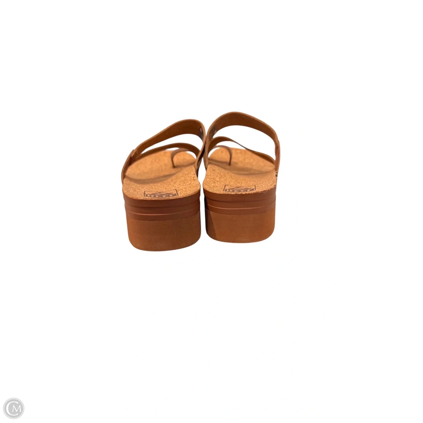 Sandals Flats By Reef In Brown, Size: 8