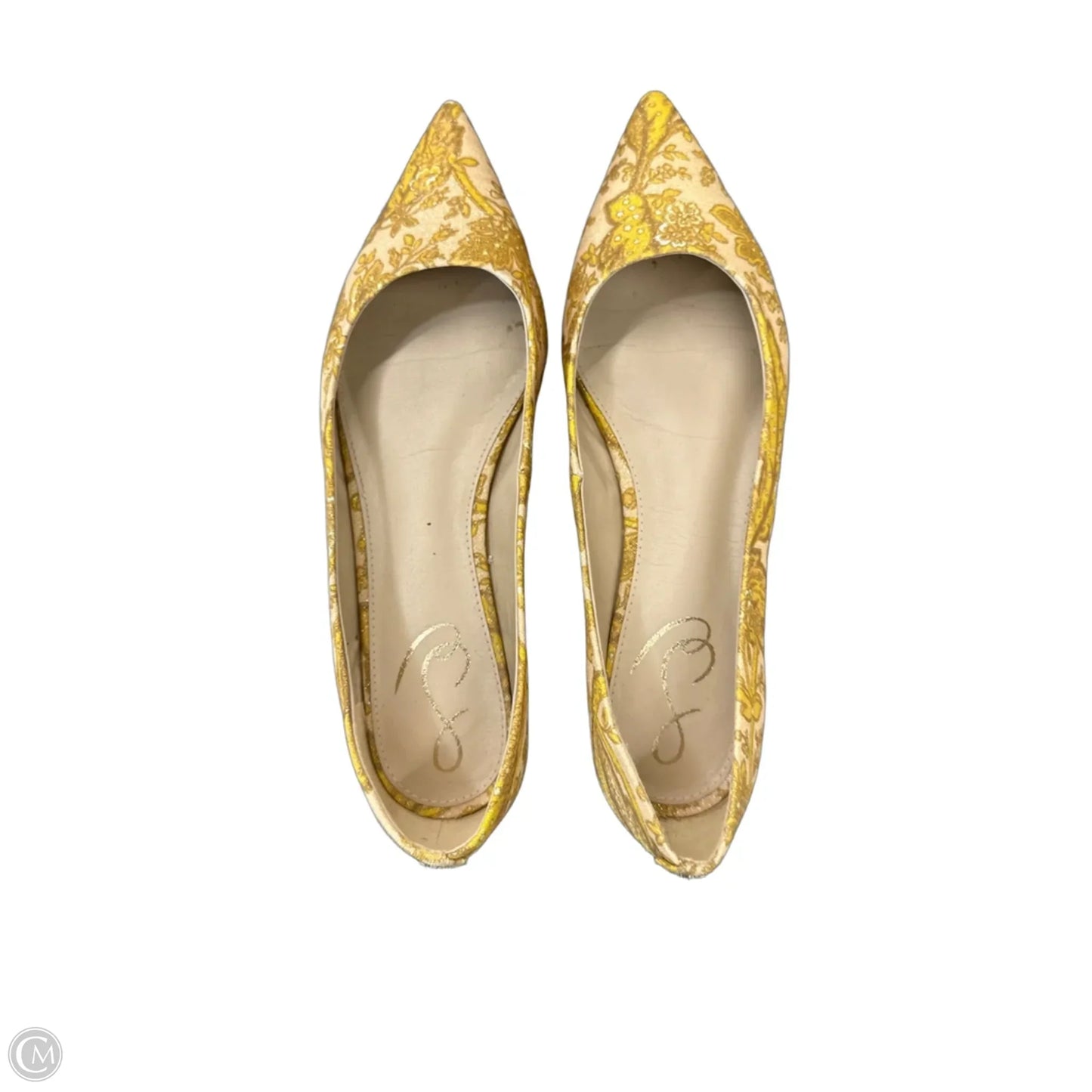 Shoes Flats By Sam Edelman In Yellow, Size: 8.5