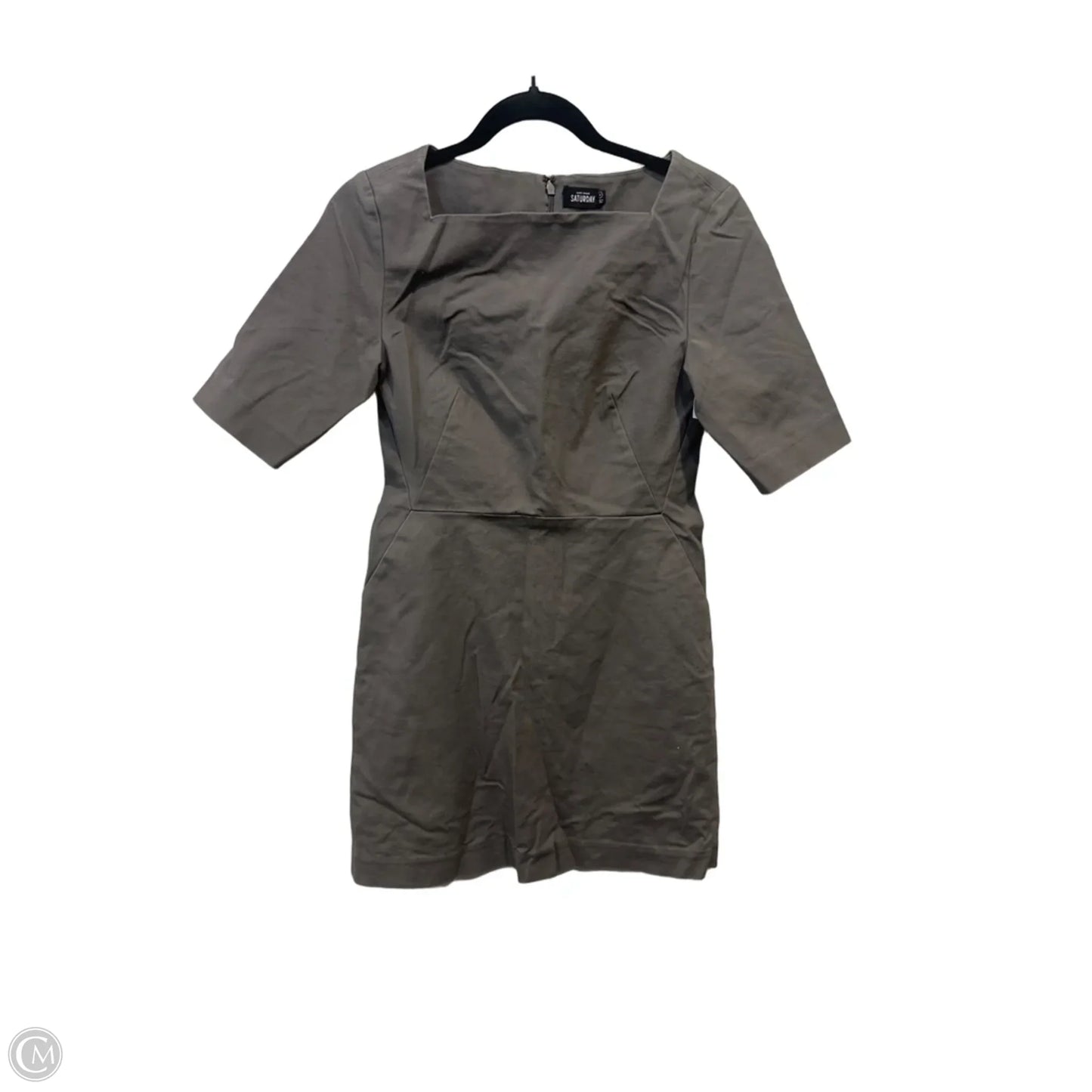 Dress Designer By Kate Spade In Grey, Size: S