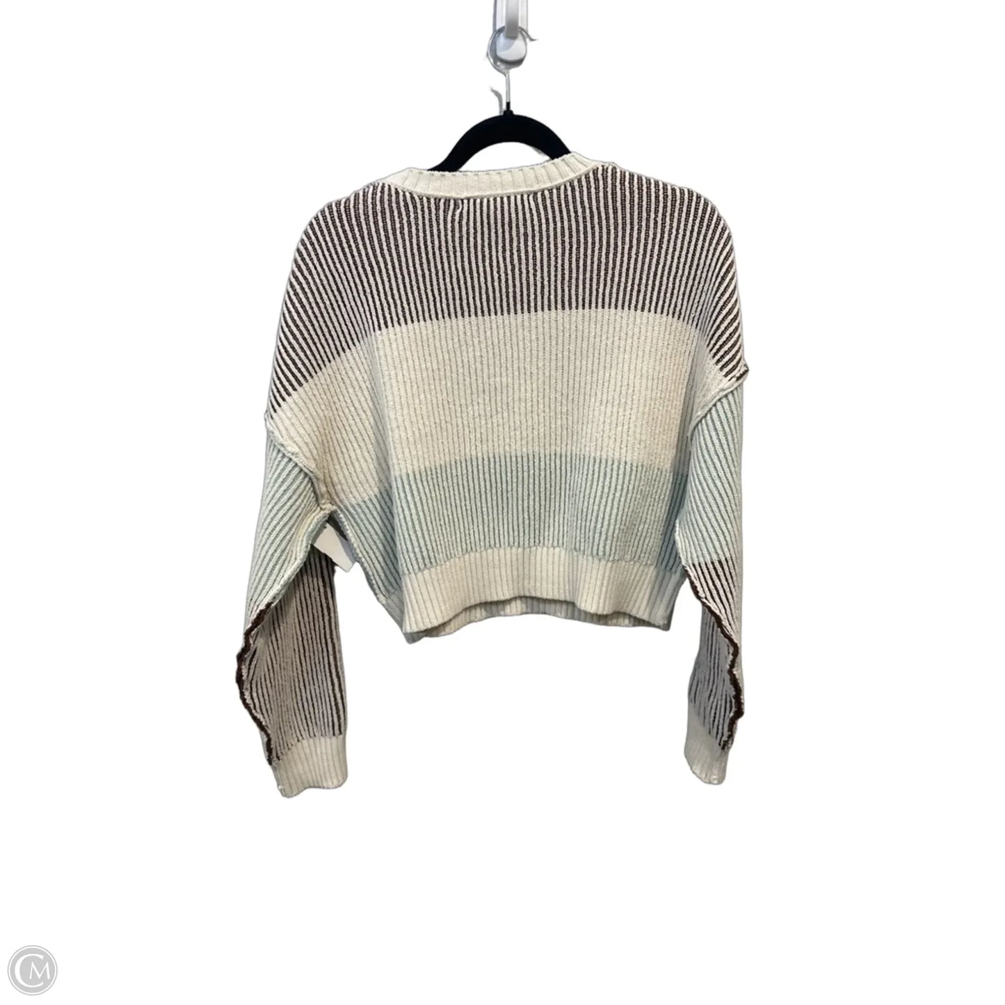 Sweater By Altard State In Striped Pattern, Size: M