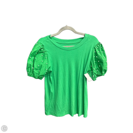 Top Short Sleeve By Clothes Mentor In Green, Size: S