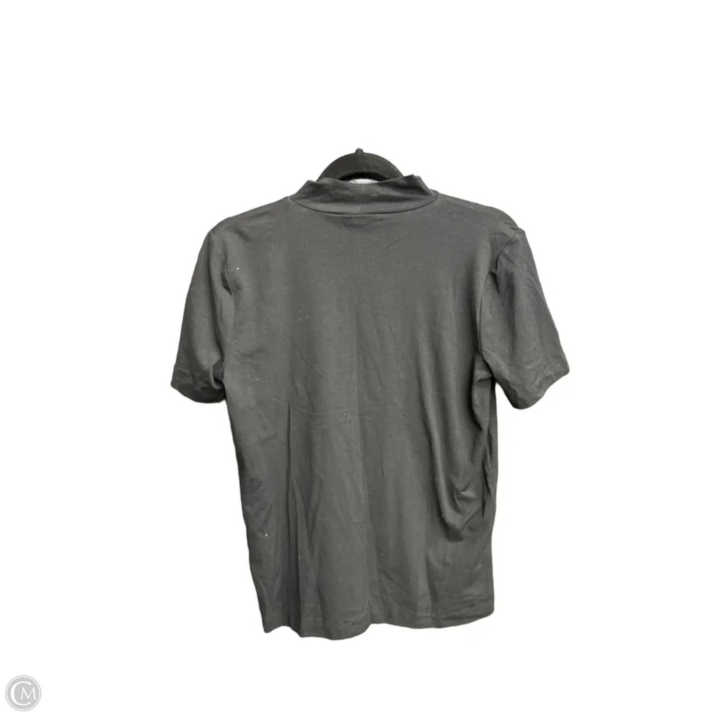 Top Short Sleeve Basic By Gap In Black, Size: M