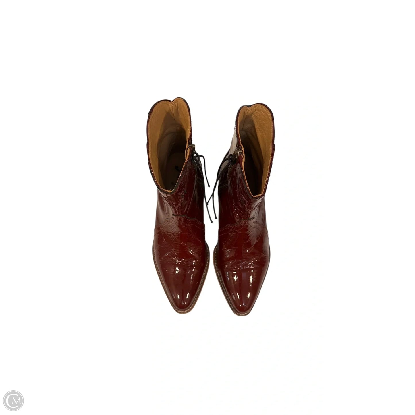 Boots Ankle Heels By Free People In Red, Size: 6