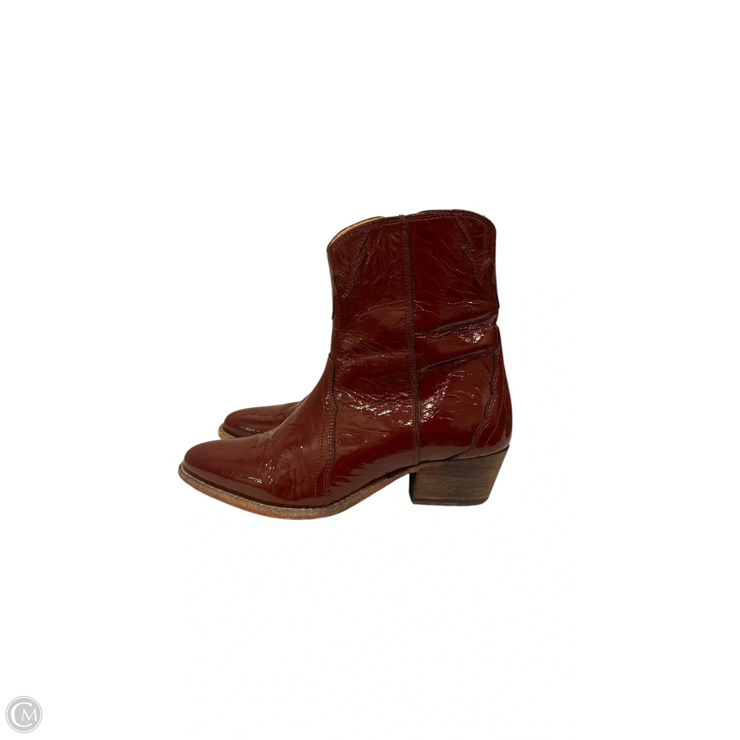 Boots Ankle Heels By Free People In Red, Size: 6