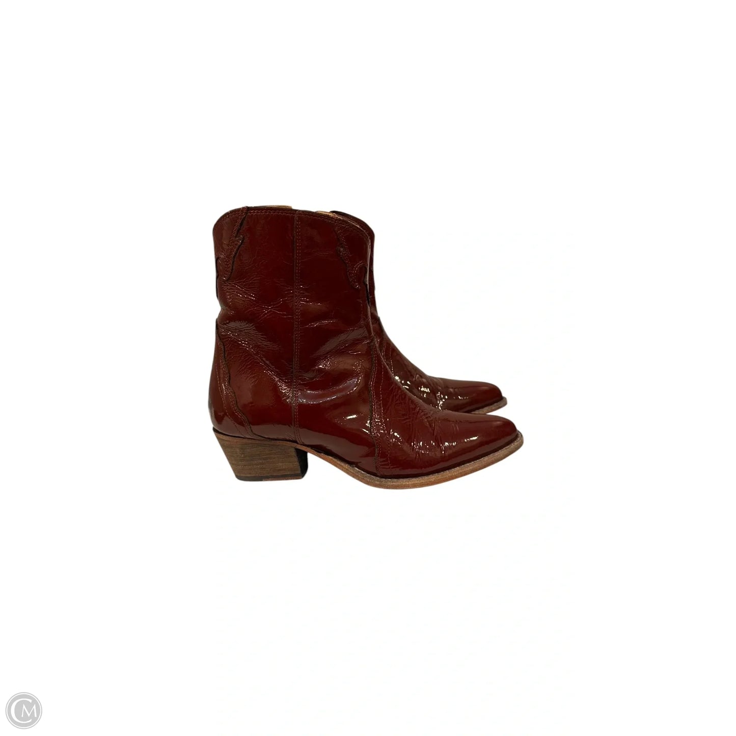 Boots Ankle Heels By Free People In Red, Size: 6