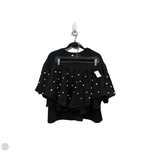 Skirt Set 2pc By Entro In Black, Size: M