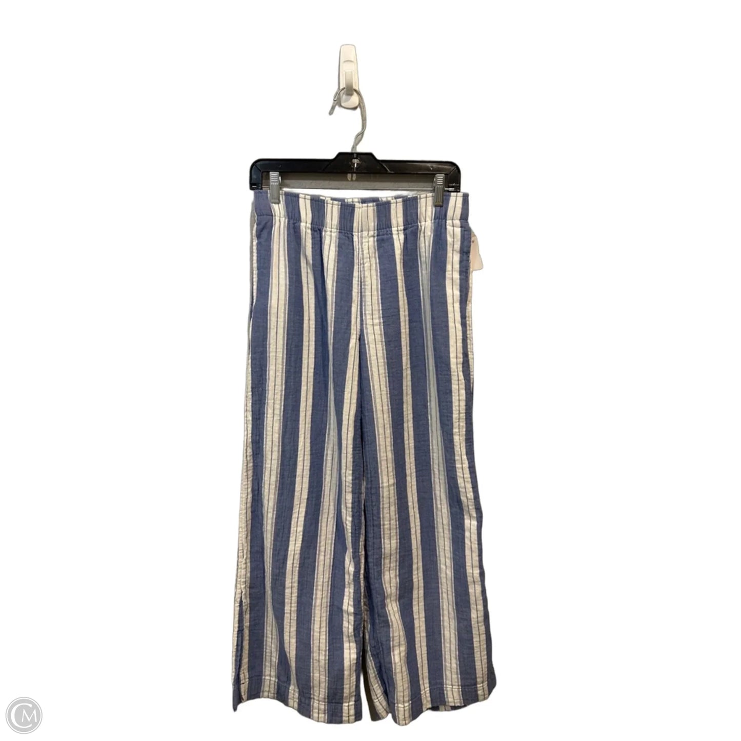 Pants Linen By Old Navy In Blue & White, Size: 6