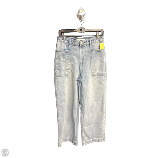 Jeans Wide Leg By Altard State In Blue Denim, Size: 8