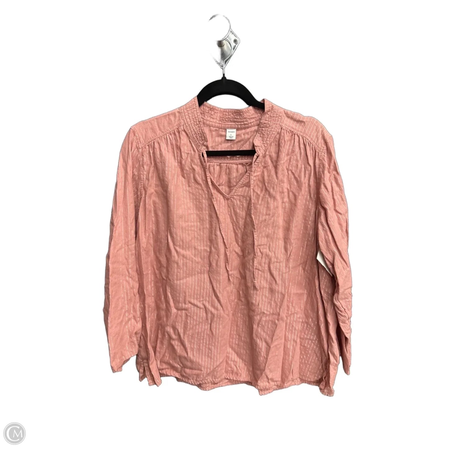 Top Long Sleeve By Old Navy In Pink, Size: L