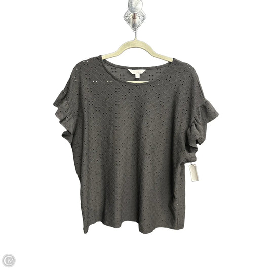 Top Sleeveless By Lc Lauren Conrad In Black, Size: L