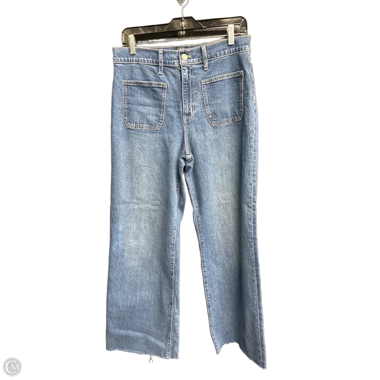 Jeans Straight By J. Crew In Blue Denim, Size: 6